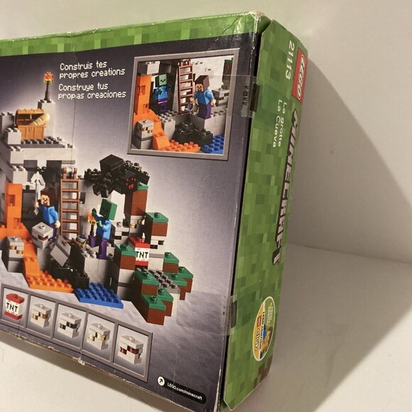 LEGO® Minecraft® 21113- The Cave- 249 Pieces- New Product in Damaged Box - Picture 7 of 12